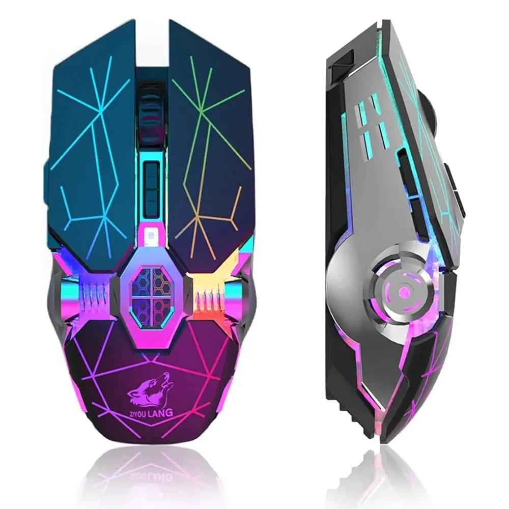Wireless RGB gaming mouse