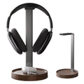 Wood headset stand