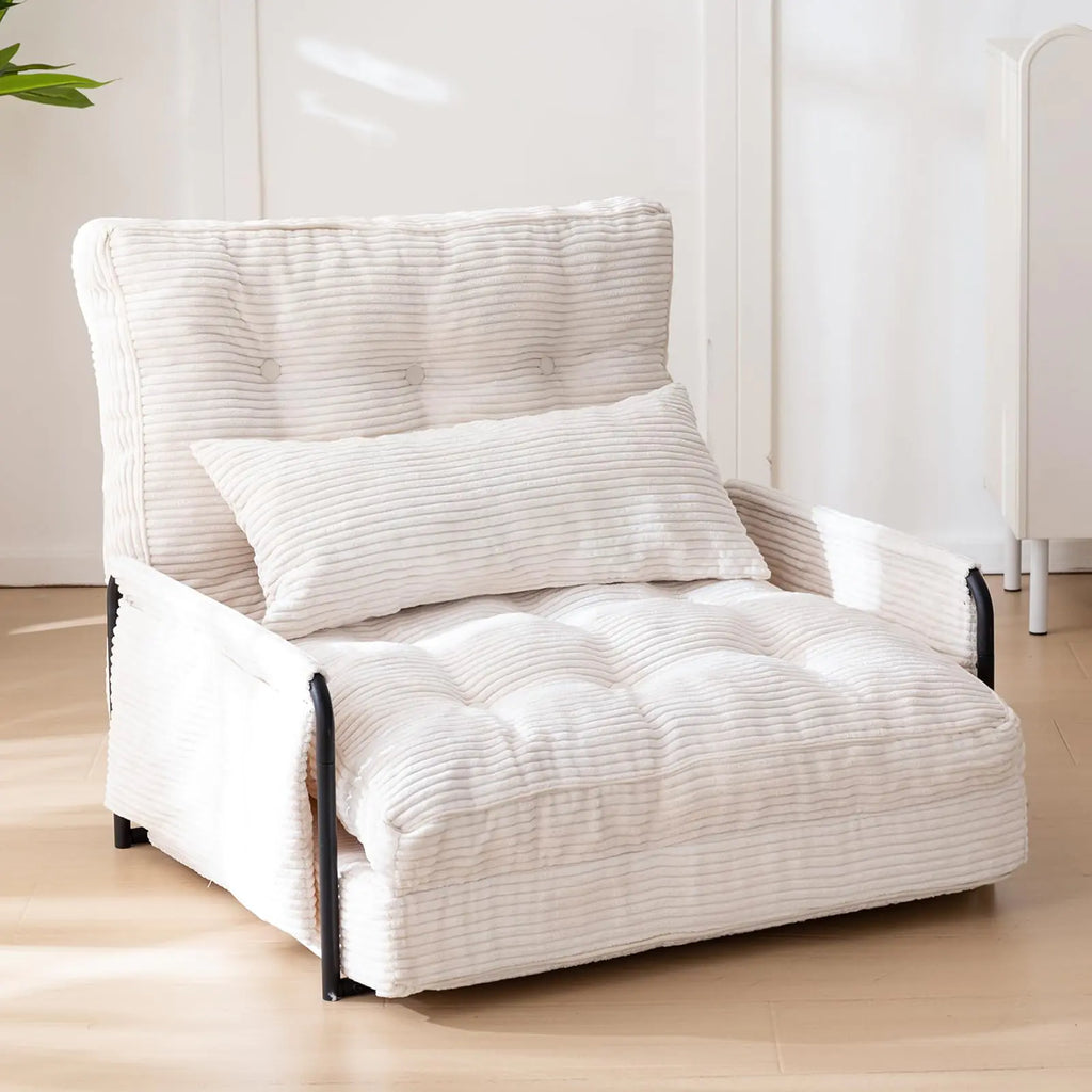 Foldable floor gaming sofa