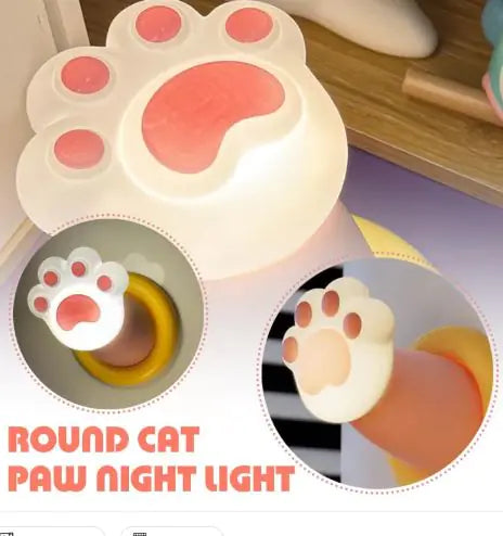 Cat paw desk lamp